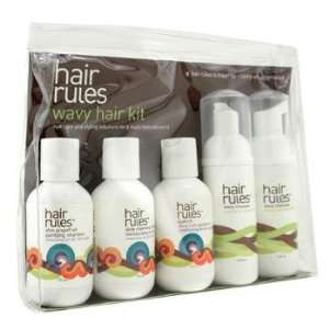 Wavy Hair Travel Kit Moisturizing No Suds Shampoo + Purifying Shampoo 