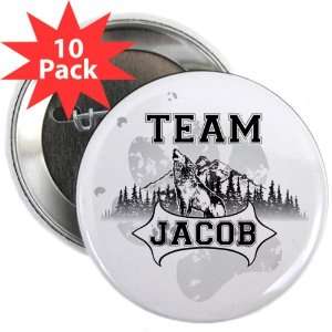    2.25 Button (10 Pack) Twilight Wolf Team Jacob: Everything Else