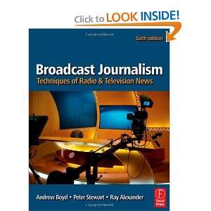   of Radio and Television News [Paperback] Andrew Boyd Books