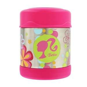    Thermos Barbie Funtainer Food Jar   10 oz.: Kitchen & Dining
