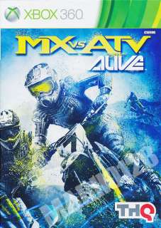 MX vs. ATV Alive XBOX 360 2011 NEW SEALED FREE SHIP 752919553053 