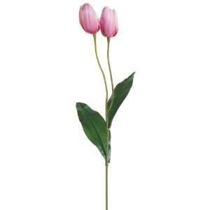 Faux 20 Tulip Spray X2 Two Tone Pink (Pack of 12): Health 