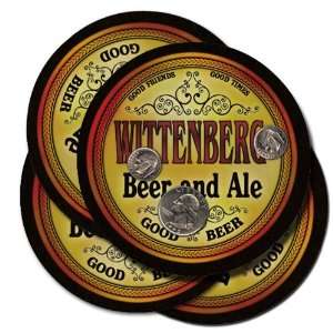  WITTENBERG Family Name Beer & Ale Coasters: Everything 