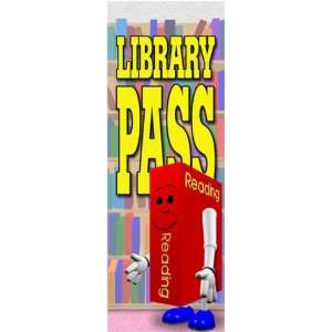 HALL PASS   LIBRARY