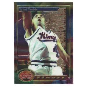  1993 94 Finest #57 Spud Webb   Sacramento Kings 