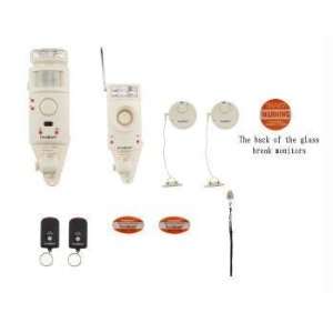   Wireless Security System with Alarm or Chime: Home & Kitchen