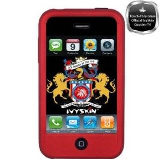  IvySkin Quattro T4 Case for iPhone 3G, 3G S (Red) Explore 