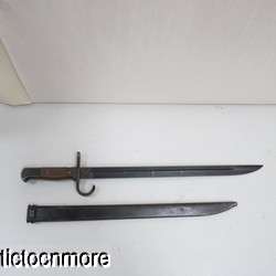 WWII JAPANESE ARISAKA National Denki Hooked quillon BAYONET SWORD 