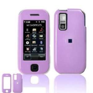  SOLID LIGHT PURPLE SNAP ON COVER HARD CASE PROTECTOR for 