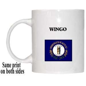  US State Flag   WINGO, Kentucky (KY) Mug 