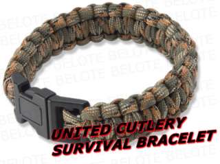 United Elite Forces Paracord Survival Bracelet UC2764  