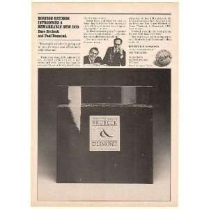  1976 Dave Brubeck Paul Desmond Horizon Records Print Ad 