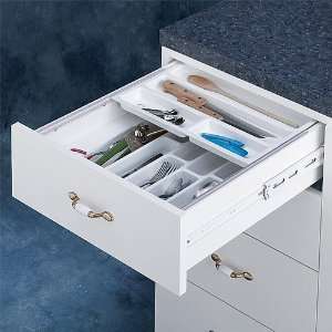 Slide, Drawer, 24, White Epoxy Finish