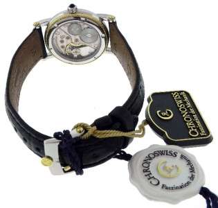   Chronoswiss Orea CH7162 18K Yellow Gold and SS Mechanical 29mm Watch