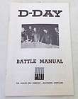  1965 D DAY BATTLE MANUAL Avalon Hill Co board game 