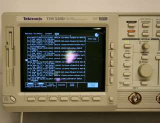 Tektronix TDS520D Digital DPO Oscilloscope 500MHz 2GS/s  