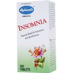  Hylands Homeopathic Insomnia Tablets 100 Tab: Health & Personal Care