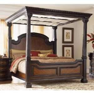  Grand Estates Queen Canopy Bed (1 BX C7002 13, 1 BX C7002 