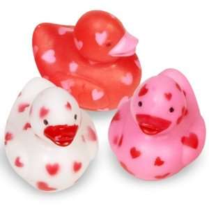   Party By Fun Express Mini Valentine Rubber Duckys: Everything Else