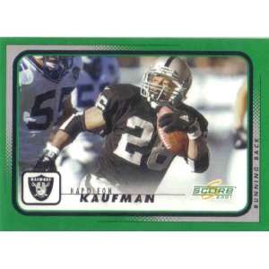  2001 Score 152 Napoleon Kaufman Oakland Raiders (Football 