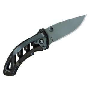  Buck 316GY Parallex 2.3 Liner Locking Folding Knife (Gun 