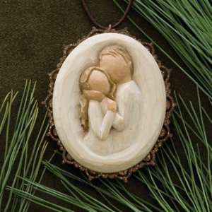  Willow Tree Embrace Metal edged Ornament: Home & Kitchen