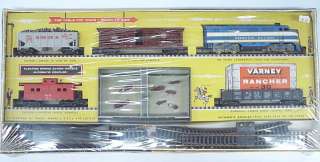 Missouri Pacific Rancher Train Set F9 Diesel, 4 Cars HO Scale by 
