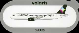 AIRBUS A320 VOLARIS   MEXICO AIRLINE STICKER ~NEW ISSUE  