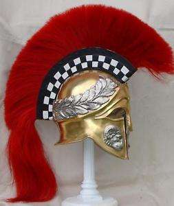 King Leonidos Spartan officers helmet 300 armor armour Greek 