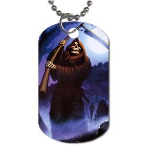 Grim Reaper DOG TAG COOL GIFT