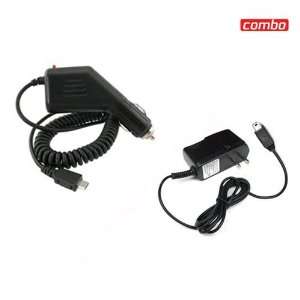 LG Lotus Elite LX610 Combo Rapid Car Charger + Home Wall Charger for 