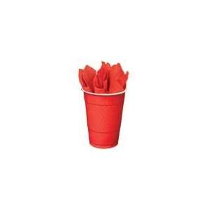  16oz Outrageous Red Plastic Cups