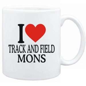  New  I Love Track And Field Moms  Mug Sports: Home 