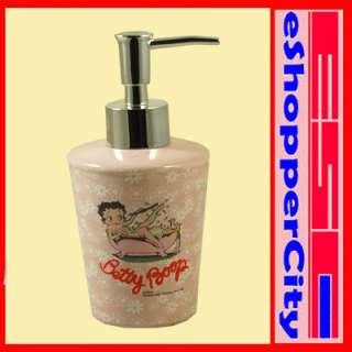 Betty Boop Ceramic Soap Dispenser New  