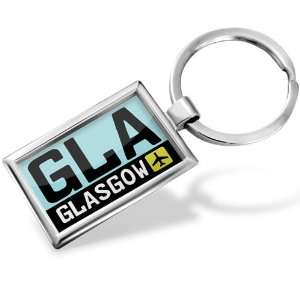   GLA / Glasgow country Scotland   Hand Made, Key chain ring Jewelry