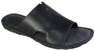 Mens Born Stefano Leather Slide Style Mens Sandal Shoes  