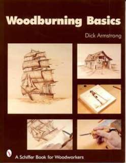 Woodburning Pyrography Guide Wood Art Craft How to Book  
