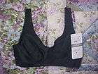 NWT Fashion Bug bra style 8304 black soft cup size 36D