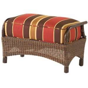    WhiteCraft Chatham Run Wicker Ottoman Patio, Lawn & Garden