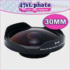 opteka 0 3x baby death 30mm fisheye lens for camcorders one day 