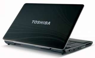 The sophisticated styling of Toshibas Fusion Finish in Quantum Black 