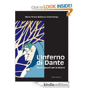 Inferno di Dante   Divina Commedia (Italian Edition): Maria Teresa 
