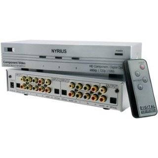 Nyrius SW201 HD Component Video YPbPr & Digital Audio Optical Toslink 