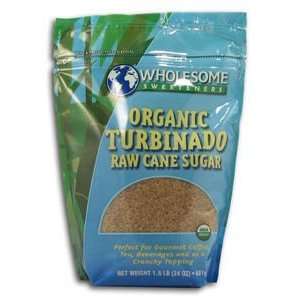 Wholesome Sweeteners Raw Cane Turbinado: Grocery & Gourmet Food