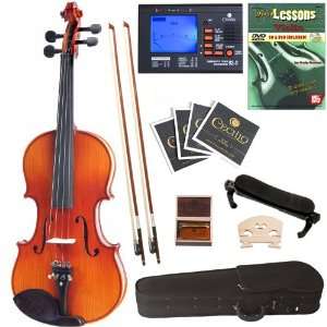  Cecilio 1/8 CVN 300 Solid Wood Violin Musical Instruments