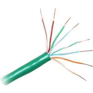  1000 Bulk Green High Quality CAT6 550MHz Solid Cable 