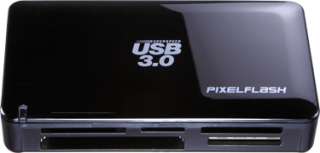 USB 3.0 10 in One PIXELFLASH Memory Card Reader CompactFlash SDHC SDXC 