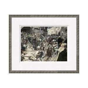  Jesus Led From Caiaphas Framed Giclee Print