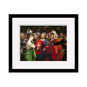  Christ And The Adulteress C152729 Framed Giclee Print 