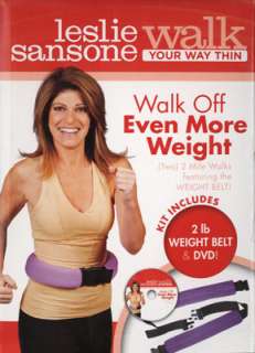 Leslie Sansone Walk Your Way Thin (DVD + Weight Belt)  